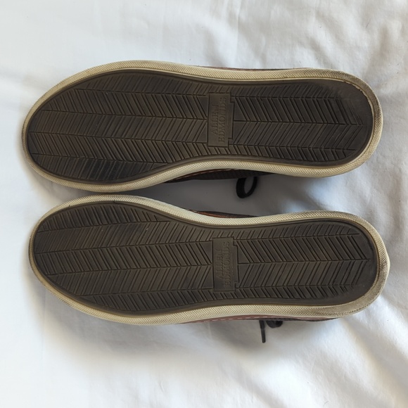 ALLEN EDMONDS Porter City Derby Sneaker Mens 9 D Brown Suede - Picture 7 of 10